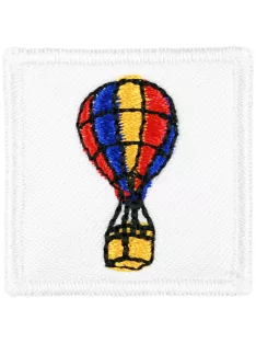   Ovis jel, Bölcsis jel, felvarrható, textilragasztóval felragasztható - Hőlégballon (5 DARABTÓL RENDELHETŐ)