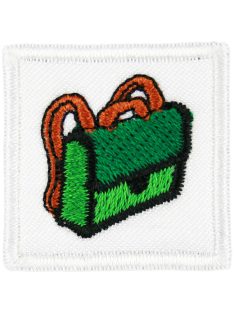   Ovis jel, Bölcsis jel, felvarrható, textilragasztóval felragasztható - Iskolatáska