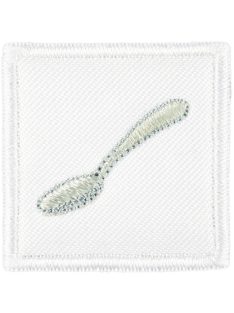   Ovis jel, Bölcsis jel, felvarrható, textilragasztóval felragasztható - Kanál