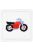 Óvodai jel selyemre hímzett - Motor