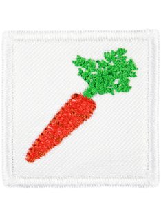   Ovis jel, Bölcsis jel, felvarrható, textilragasztóval felragasztható - Sárgarépa