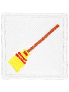   Ovis jel, Bölcsis jel, felvarrható, textilragasztóval felragasztható - Seprű