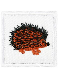   Ovis jel, Bölcsis jel, felvarrható, textilragasztóval felragasztható - Süni