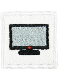   Ovis jel, Bölcsis jel, felvarrható, textilragasztóval felragasztható - Televízió LCD