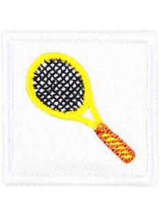   Ovis jel, Bölcsis jel, felvarrható, textilragasztóval felragasztható - Teniszütő