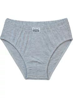  PamPress melírszürke férfi alsónadrág, férfi slipsz - XL méret