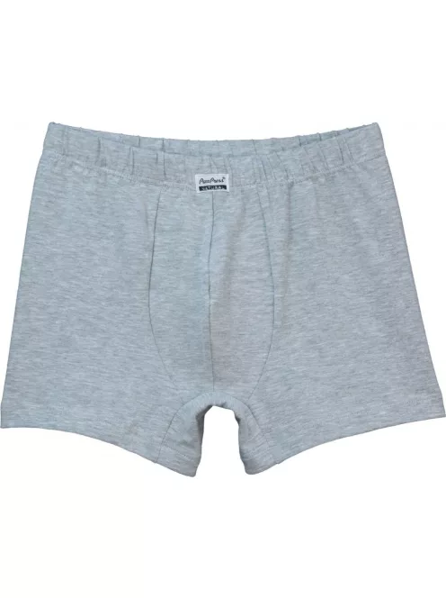 PamPress melírszürke fiú boxeralsó - 104-110