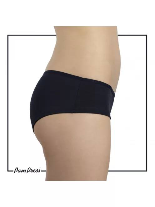 PamPress fekete női francia bugyi - XL méret