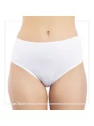 PamPress fehér női magasított derekú bugyi - XXL méret