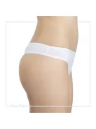 PamPress fehér női tanga - XL méret