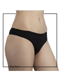 PamPress fekete női tanga - XL méret