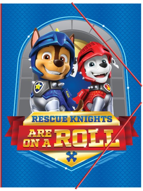 Mancs Őrjárat Knights A/4 gumis mappa Nr2