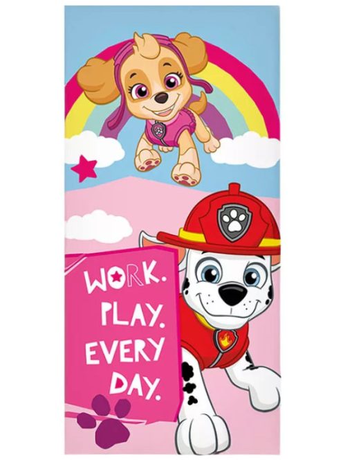 Mancs Őrjárat Work and Play fürdőlepedő, strandtörölköző 70x140 cm Nr24