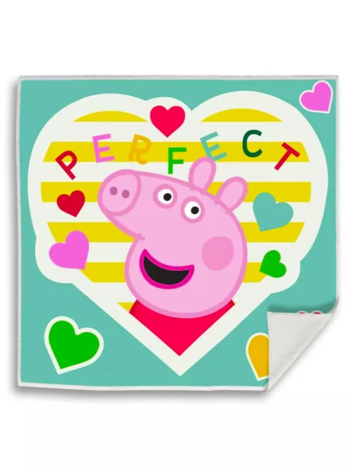 Peppa mágikus kéztörlő, arctörlő, törölköző 30x30 cm Nr 01