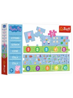 Peppa malac 20 db-os oktató puzzle - Trefl