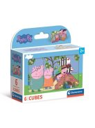 Peppa malac Duck Pond 6 db-os mesekocka - Clementoni