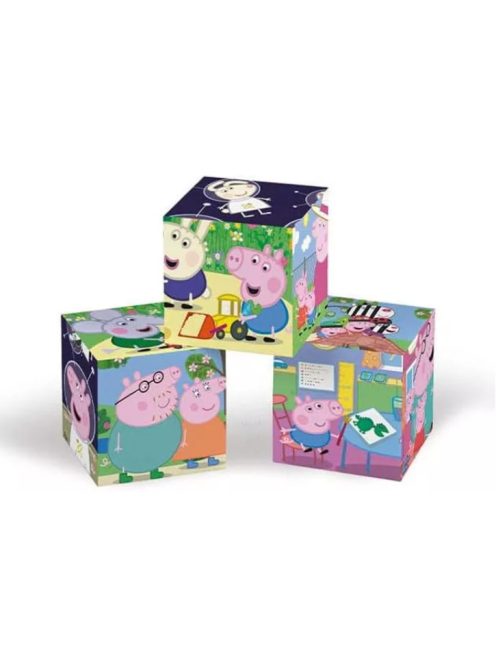 Peppa malac Duck Pond 6 db-os mesekocka - Clementoni