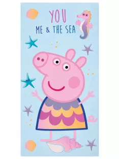 Peppa fürdőlepedő, strandtörölköző 70x140 cm Nr 02