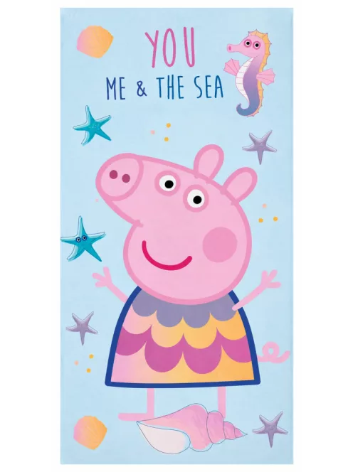Peppa fürdőlepedő, strandtörölköző 70x140 cm Nr 02