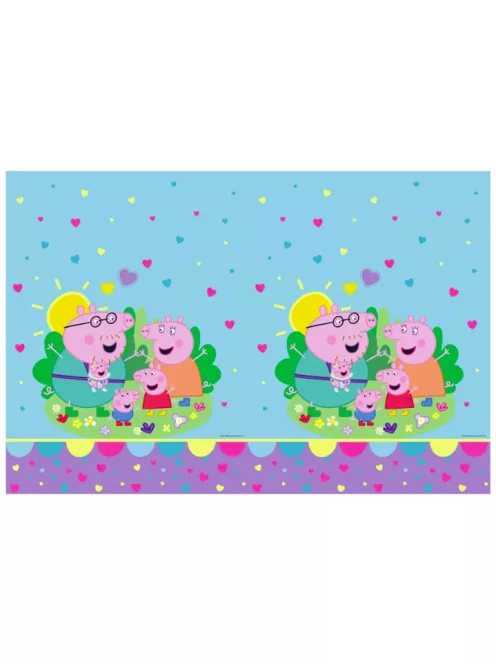 Peppa műanyag asztalterítő 120x180 cm Nr1