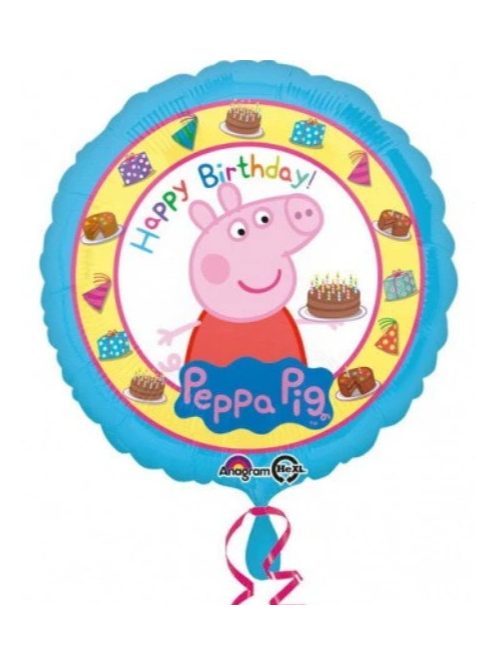 Peppa malac Cake fólia lufi 43 cm