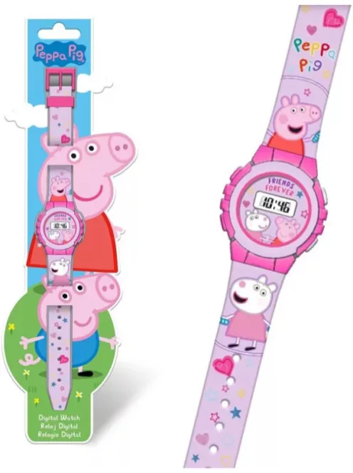 Peppa digitális karóra Nr1 - ELEMCSERÉRE SZORUL!