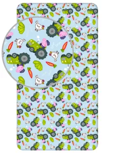   Peppa malac George's Tractor gumis lepedő 90x200 cm Nr3