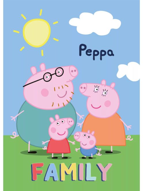 Peppa malac polár takaró, pléd 100x140 cm Nr4