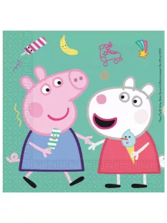 Peppa malac Messy Play szalvéta 16 DARABOS, 33x33 cm Nr3