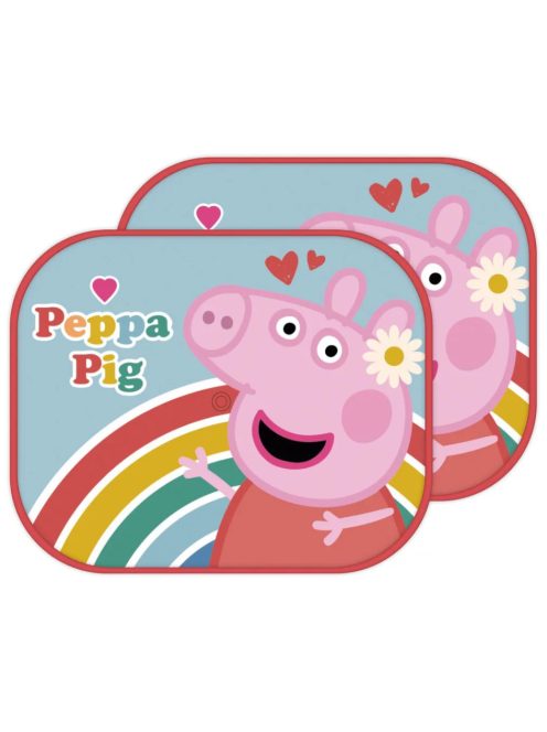 Peppa malac Rainbow napellenző ablakra 2 DARAB Nr2