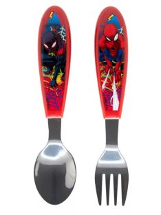   Pókember Moving Target fém evőeszköz készlet - 2 darabos