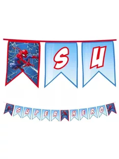 Pókember Happy Birthday felirat FSC 2 méter Nr3