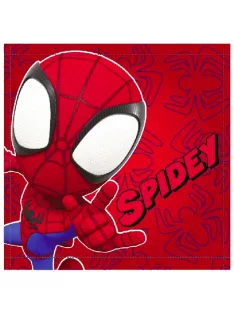  Pókember Spidey kéztörlő, arctörlő, törölköző 30x30 cm Nr 02
