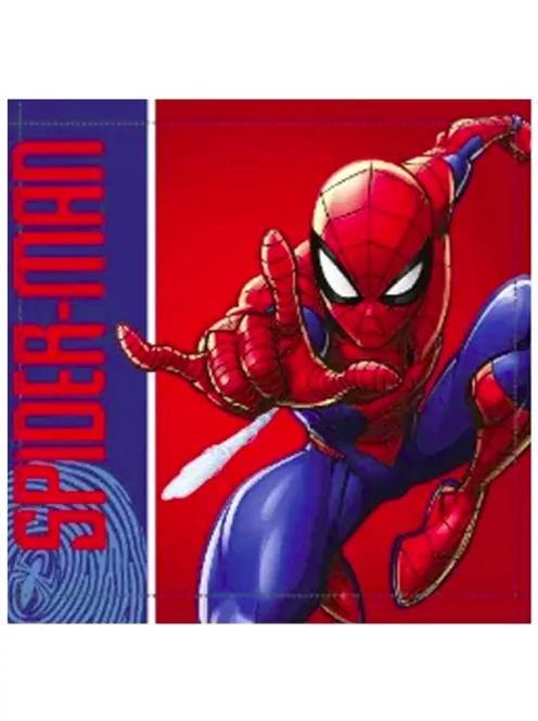 Pókember Spidey kéztörlő, arctörlő, törölköző 30x30 cm Nr 05
