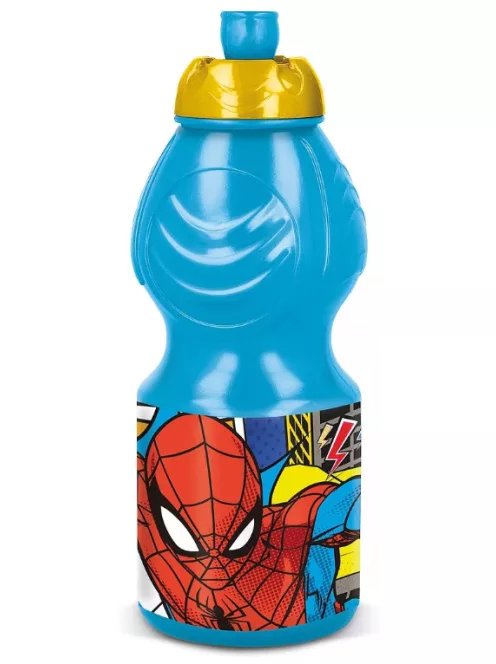 Pókember műanyag kulacs, sportpalack 400 ml Nr 02