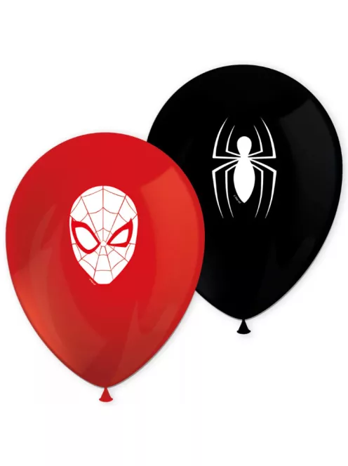 Pókember World of Webs léggömb, lufi 8 db-os 28 cm Nr1