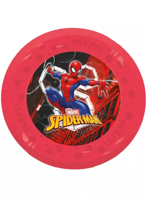 Pókember World of Webs micro prémium műanyag lapostányér 21 cm Nr2