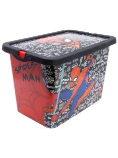 Pókember Urban Web műanyag tároló doboz - 7 L