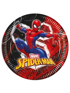 Pókember World of Webs papírtányér 8 db-os 23 cm FSC Nr5