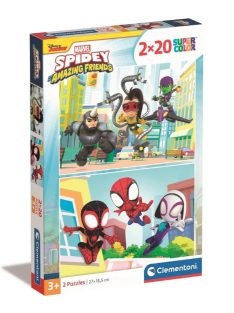   Pókember Spidey 2x20 db-os puzzle 2x20 db-os puzzle Clementoni