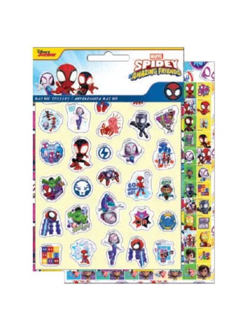 Pókember Spidey 600 darabos matrica szett Nr2