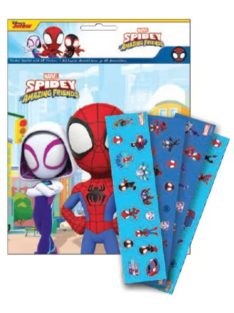 Pókember Spidey matricás album 50 db matricával Nr2