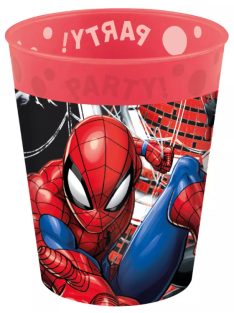   Pókember World of Webs micro prémium műanyag pohár 250 ml Nr3