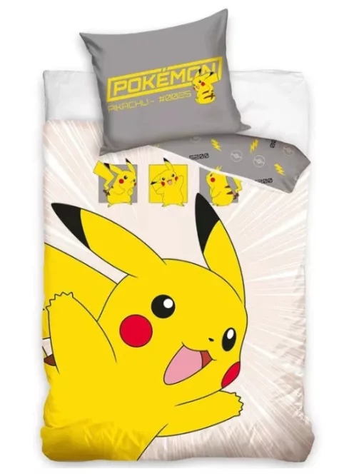 Pokémon #0025 ágyneműhuzat 140×200 cm, 70x90 cm Nr1