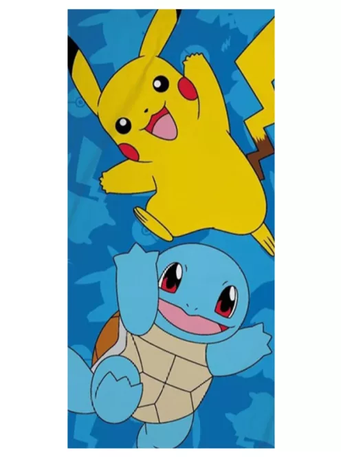 Pokémon fürdőlepedő, strandtörölköző 70x140 cm Nr 02