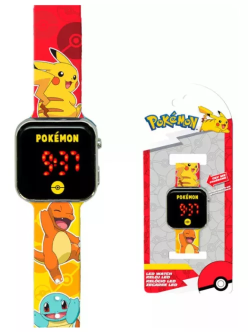Pokémon Power digitális LED karóra