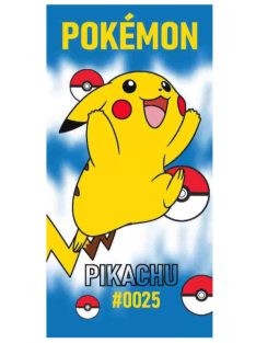 Pokémon 0025 fürdőlepedő, strand törölköző 70x140 cm