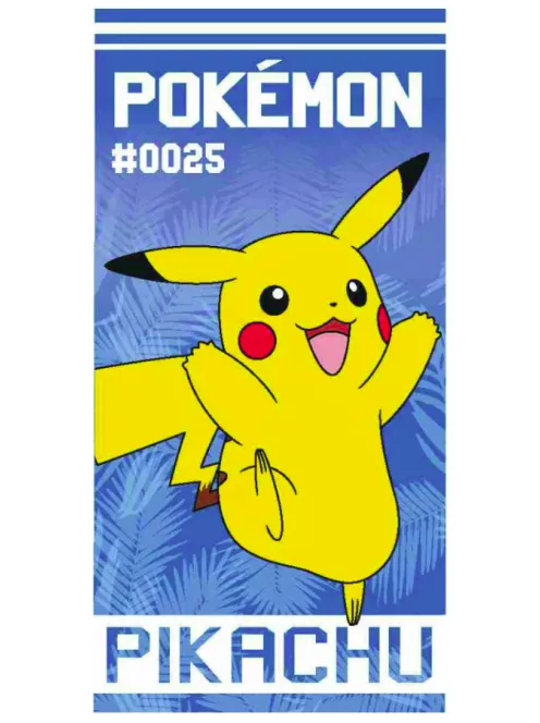 Pokémon fürdőlepedő, strandtörölköző 70x140 cm Nr 06