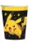 Pokémon Yellow Thunder papír pohár 8 DARABOS 237 ml Nr1