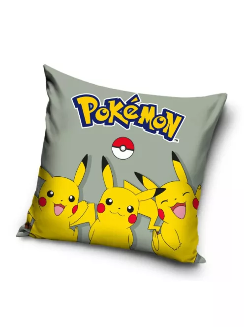 Pokémon Triple Sparkle velúr párnahuzat 40x40 cm Nr1